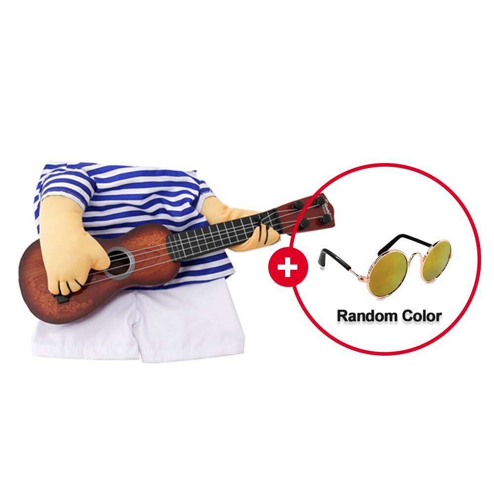 Guitar Player Costume for Pets