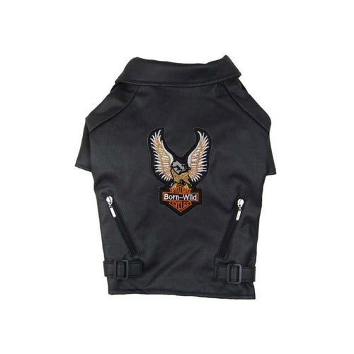 Stylish Leather Jacket for big dogs