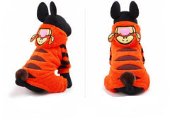 Tiger Fleece Hoodie for pets