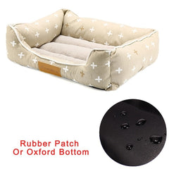 Dog bed - Plus Pattern