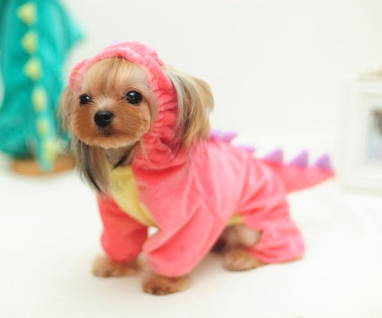 Pink Dinosaur- Pet Costume