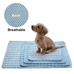 Pets Cooling Mat - Summer Pad For Small/ Medium/ Large Dogs & Cats
