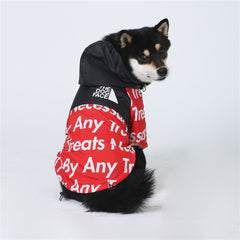 'The Dog Face' black and red coat S-5XL