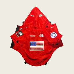 'The Dog Face' USA flag red coat S-5XL
