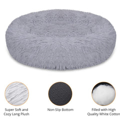'Furry-hug' Comfortable and fluffy dog and cat bed