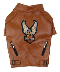 Stylish Leather Jacket for big dogs