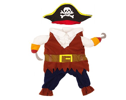 Pirate Dog Costume for Halloween