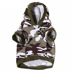 Camouflage Print Hoodie