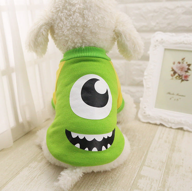 Cute Cartoon Clothing For Small Pets