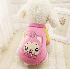 Cute Cartoon Clothing For Small Pets