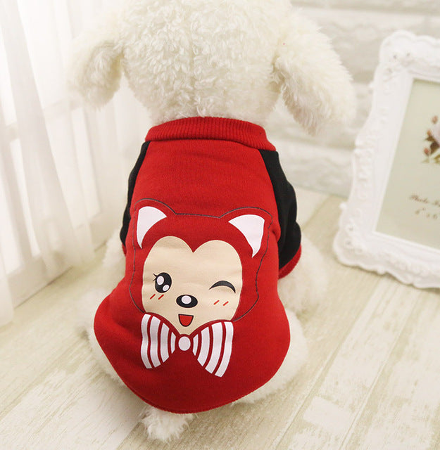 Cute Cartoon Clothing For Small Pets