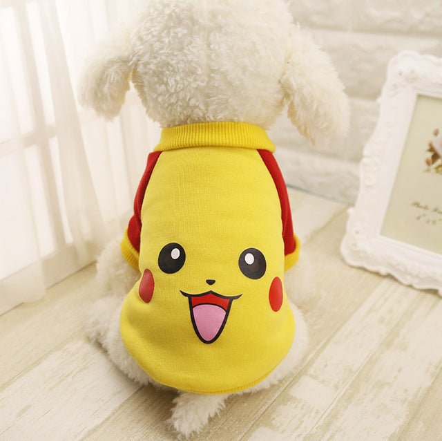 Cute Cartoon Clothing For Small Pets