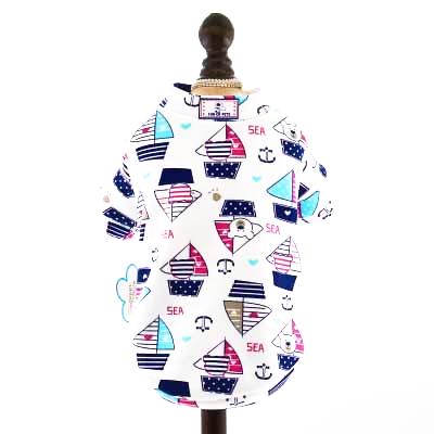 Boat Pattern- Warm Hoodie