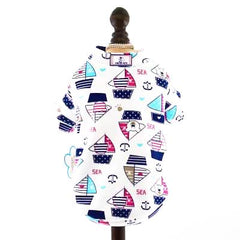 Boat Pattern- Warm Hoodie
