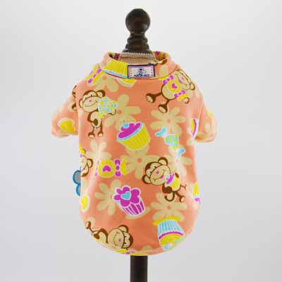 Monkey Pattern- Warm Hoodie