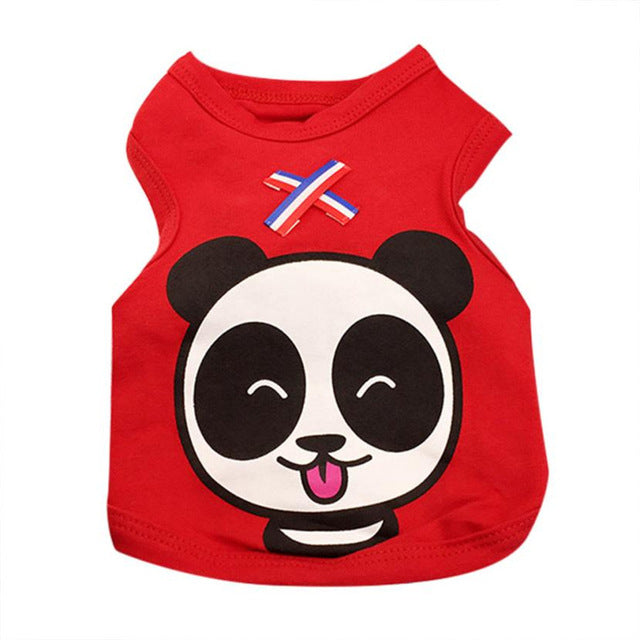 Panda - Summer Pet Clothes