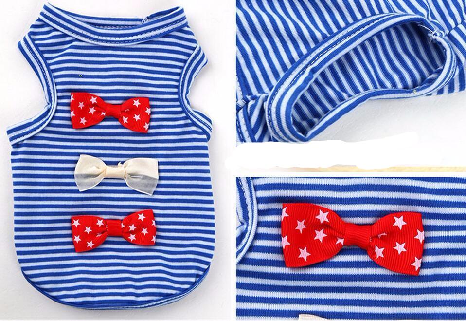 Stripe Vest - Small Pet Clothes