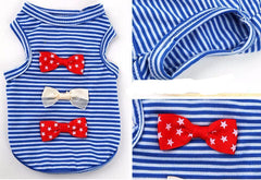 Stripe Vest - Small Pet Clothes
