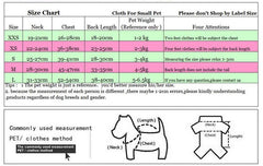 Stripe Vest - Small Pet Clothes
