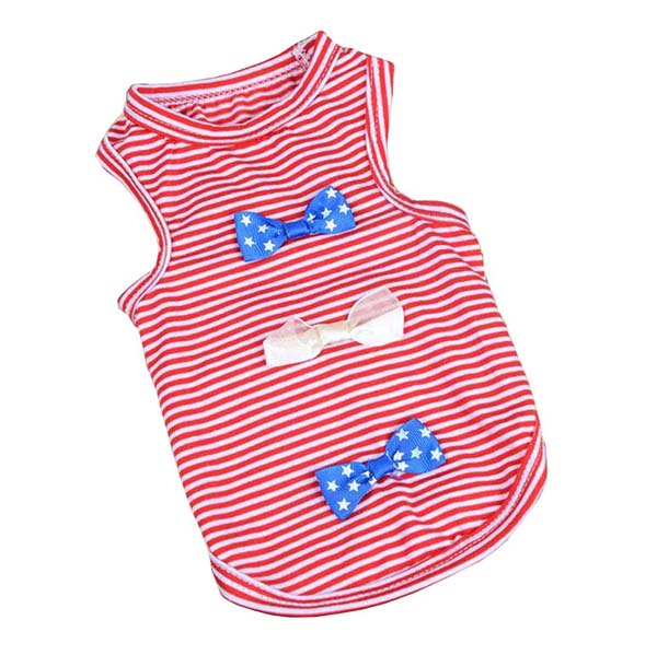 Stripe Vest - Small Pet Clothes
