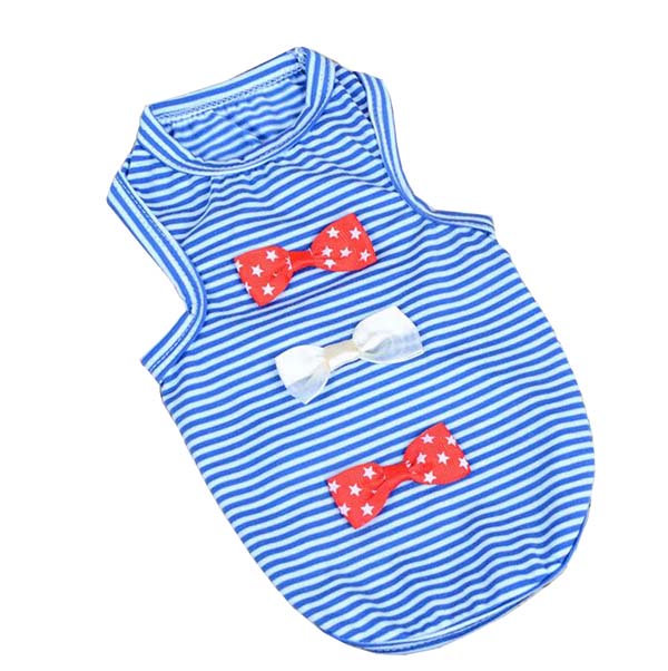 Stripe Vest - Small Pet Clothes