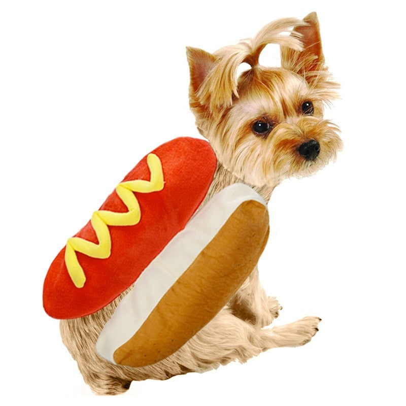 Hot Dog Funny Costume for pets