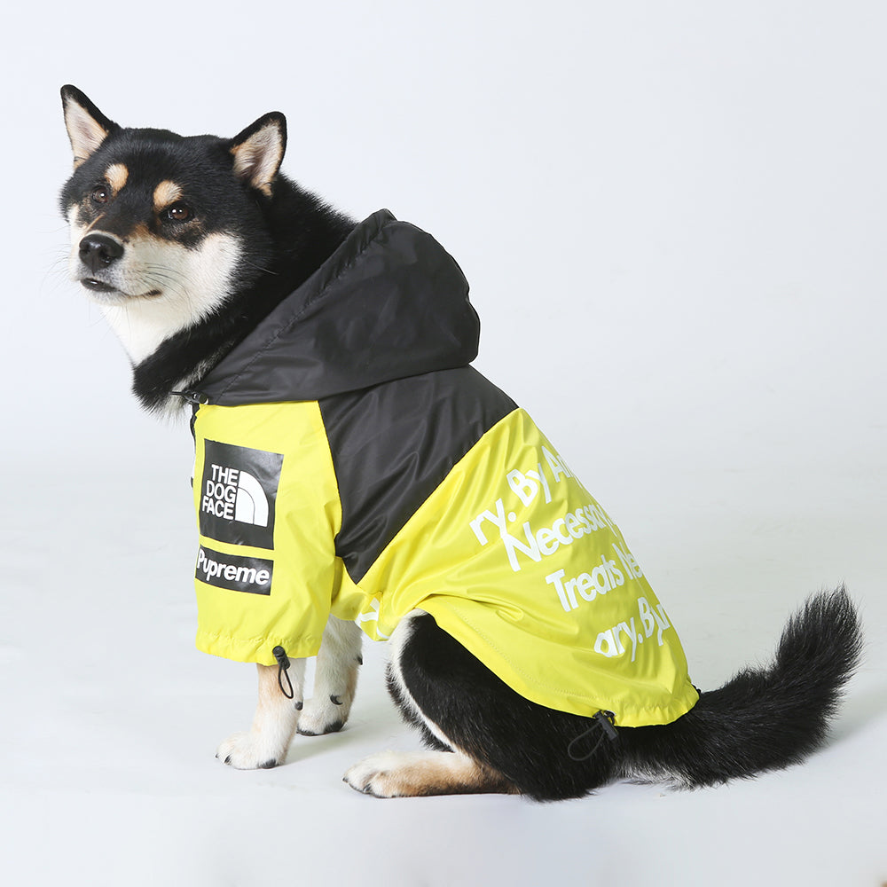 'The Dog Face' black and yellow coat S-5XL